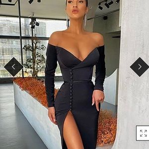 The only black bandage  dress you need !